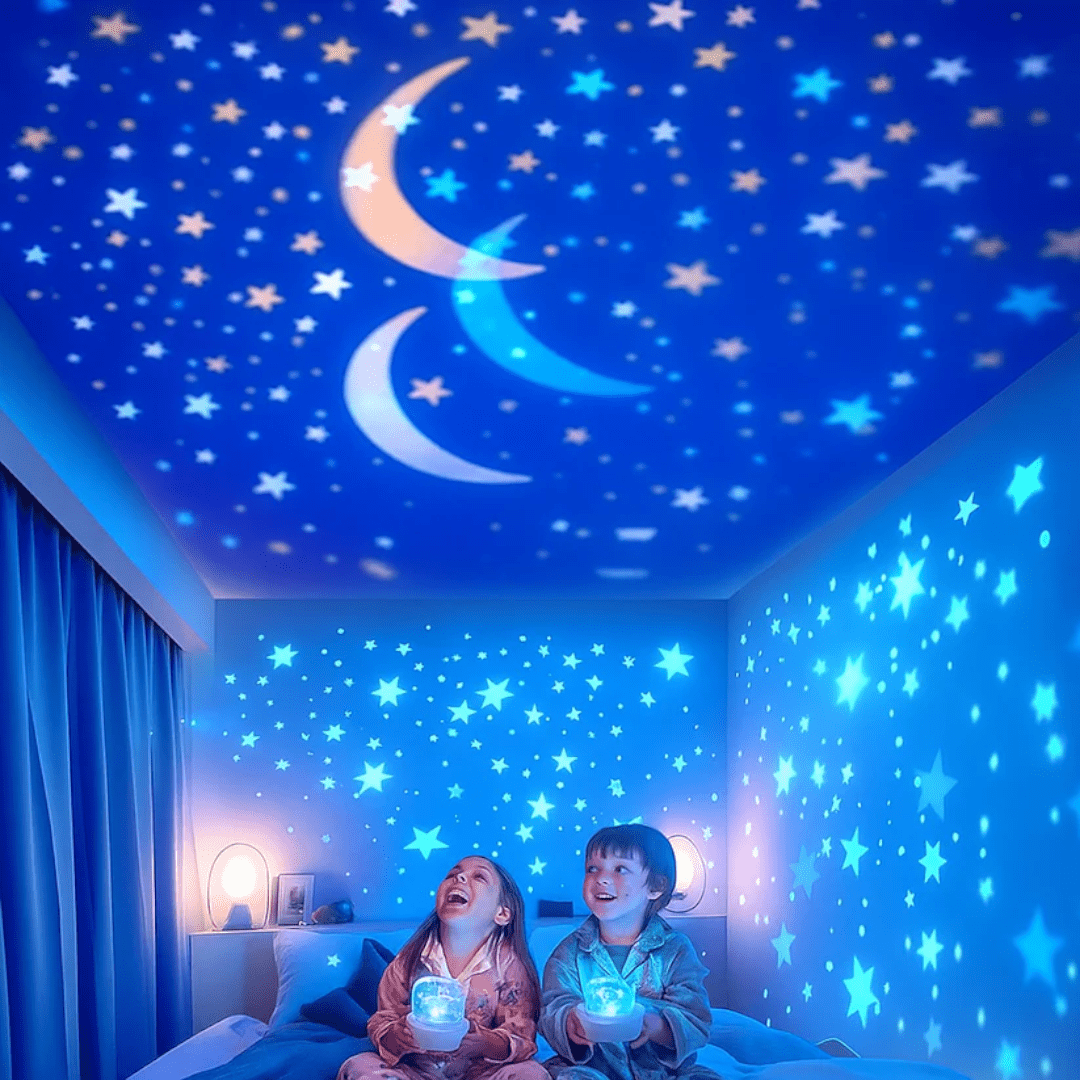 2-in-1 Kids Night Light Projector