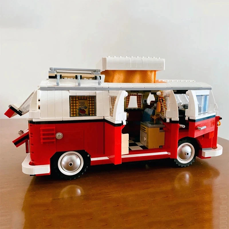 Camper Bus BlockRide Building Block Set