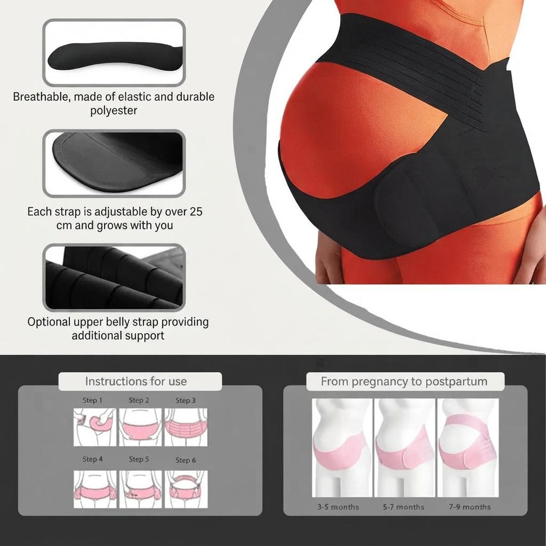 3-in-1 Maternity Support Belt