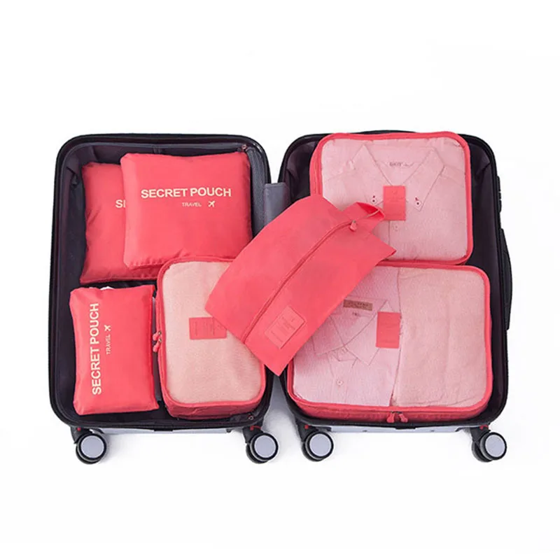 7-Piece Luggage Organizer