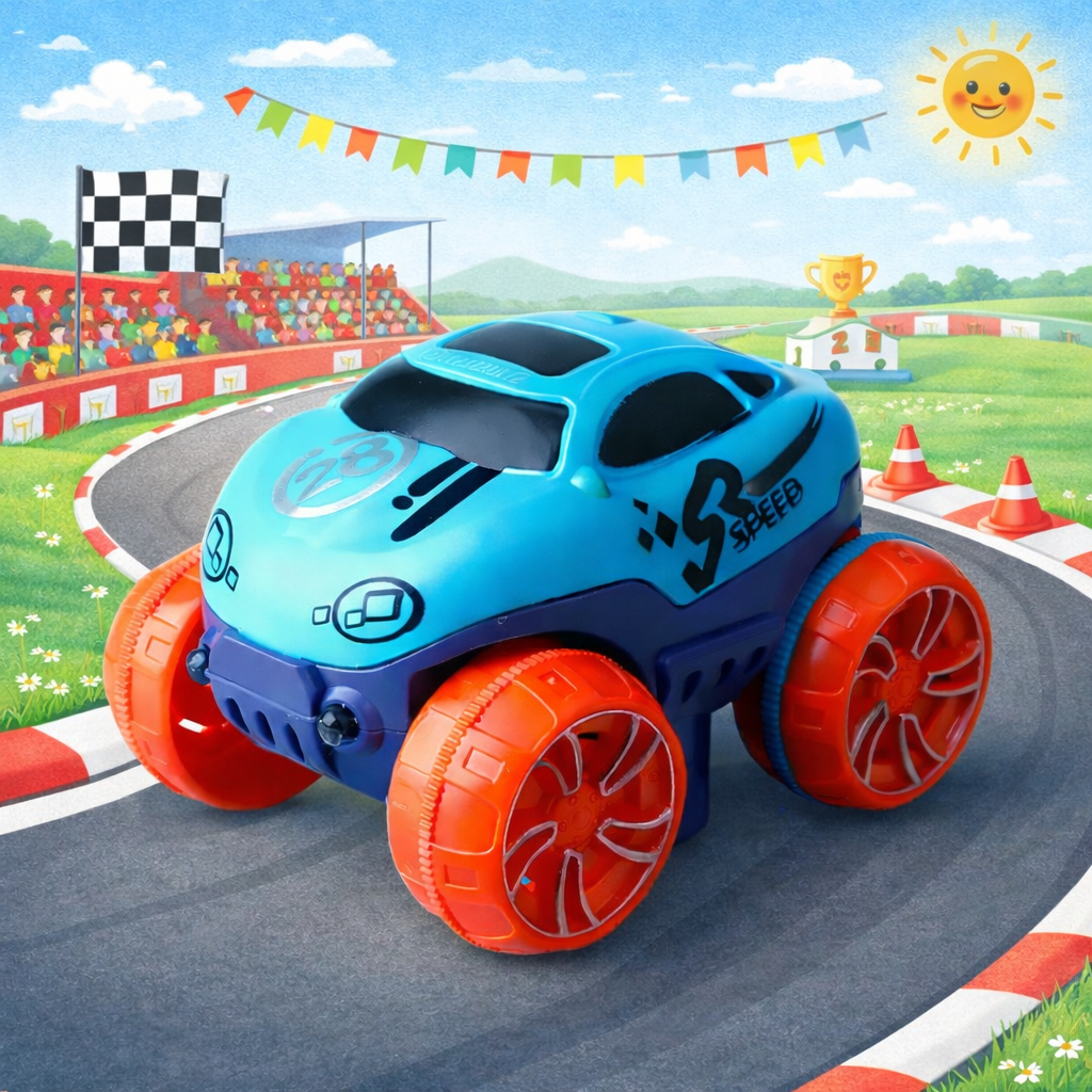 Anti-Gravity Flexible Car Track Set for Children