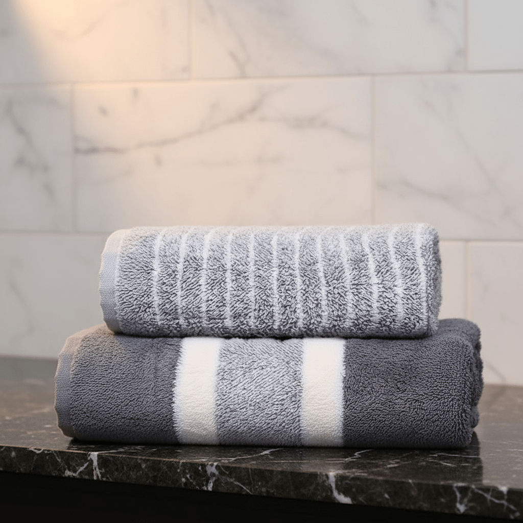 Aurelia 8-Piece Microfibre Bath Towel Set