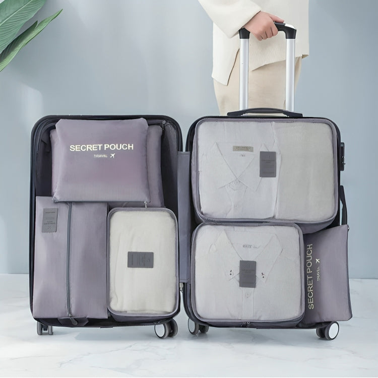 7-Piece Luggage Organizer