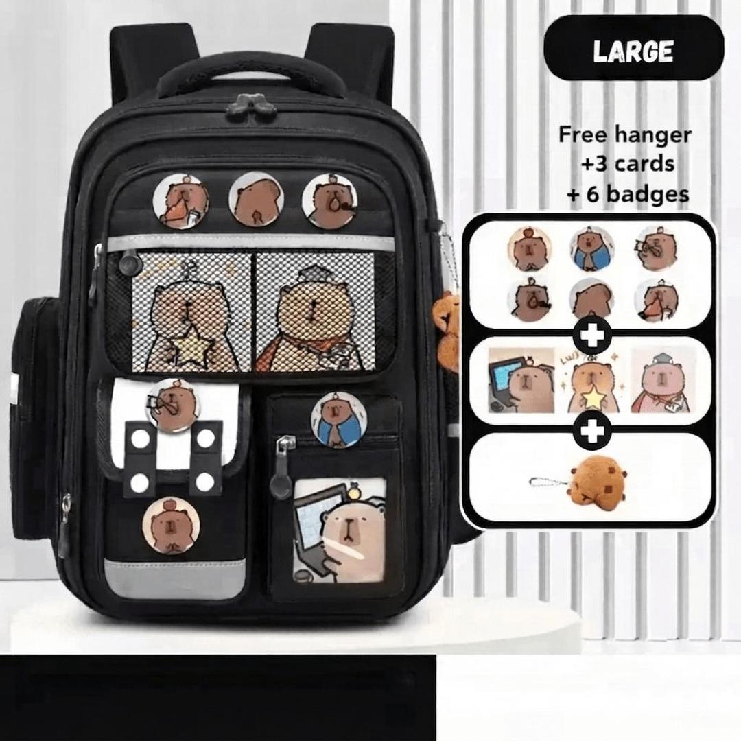 Capybara School Backpack