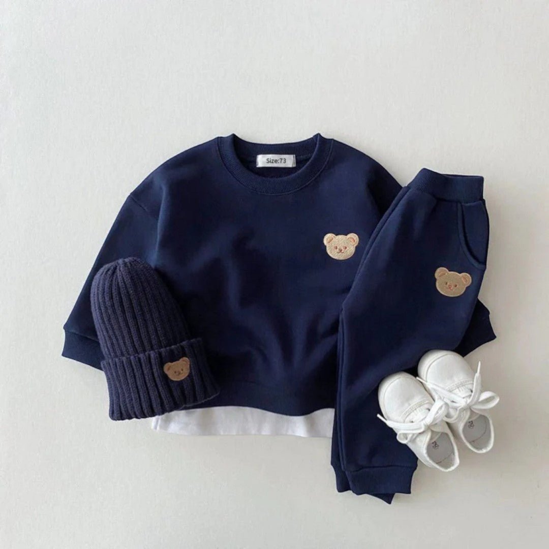 Children’s Tracksuit Set with Teddy Bear Motif