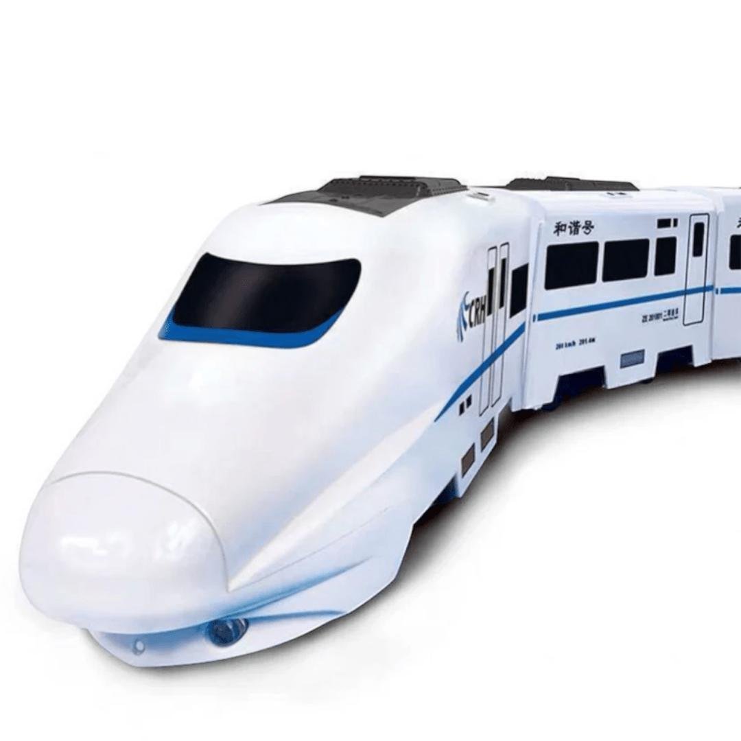 Connected Toy Train Set with Lights and Sound