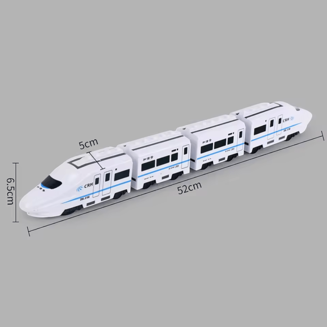 Connected Toy Train Set with Lights and Sound