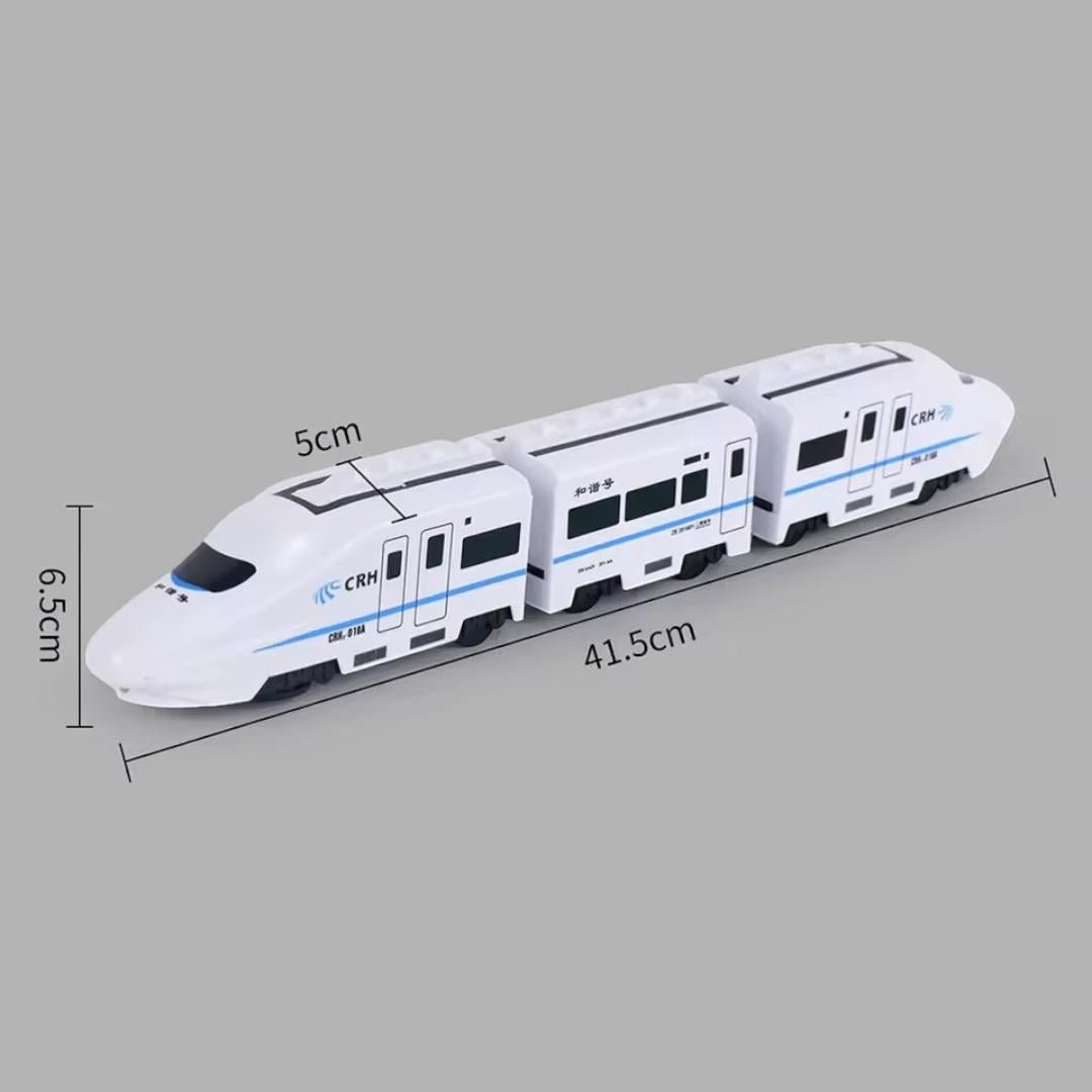 Connected Toy Train Set with Lights and Sound