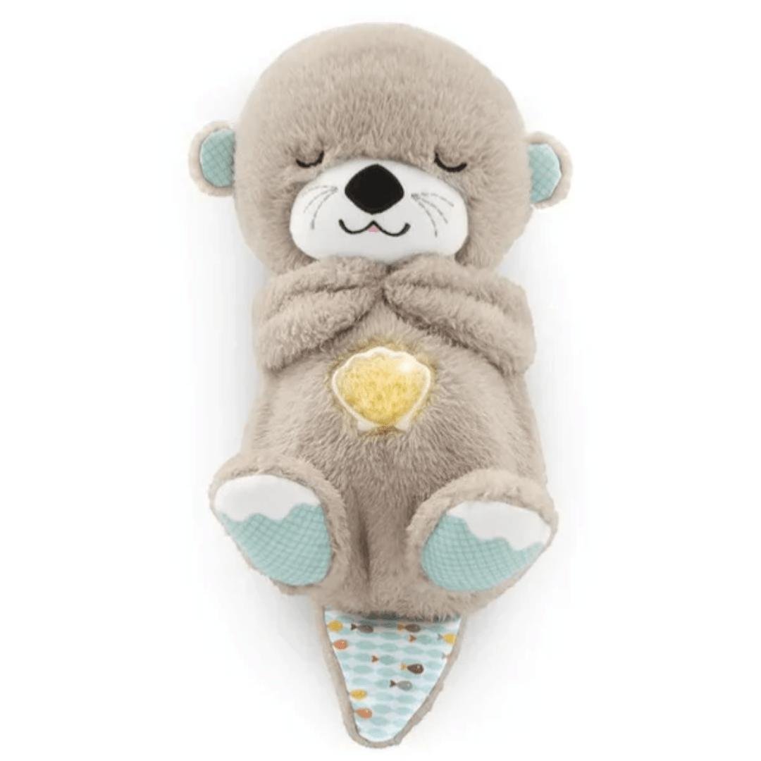 Cuddling Plush Baby Toy with Breathing Motion and Music