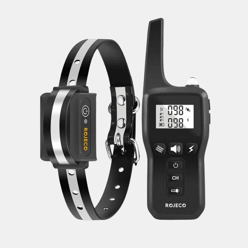 Dog Training Collar with 1000m Range – Black & Orange