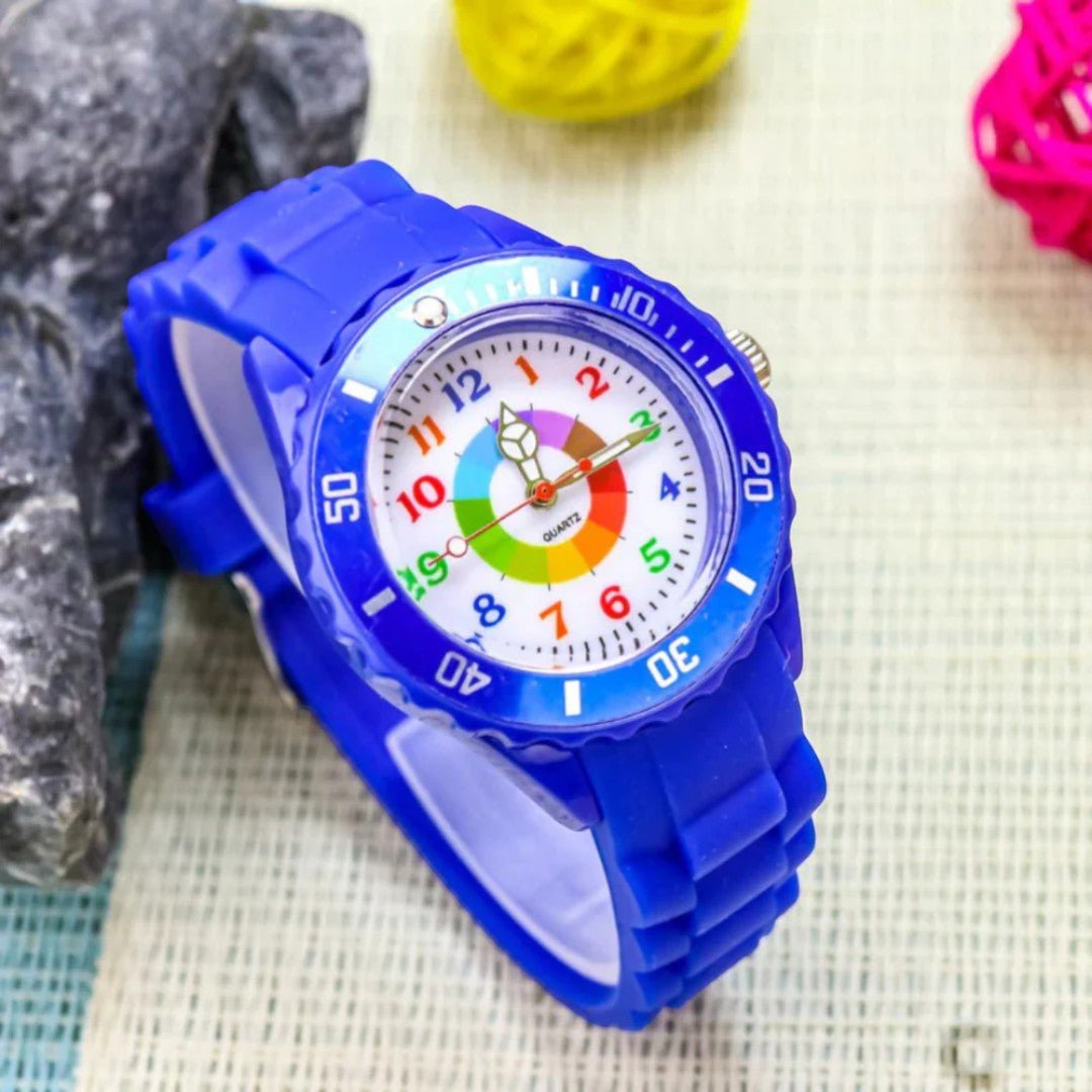 Educational Kids Learning Watch with Colorful Dial