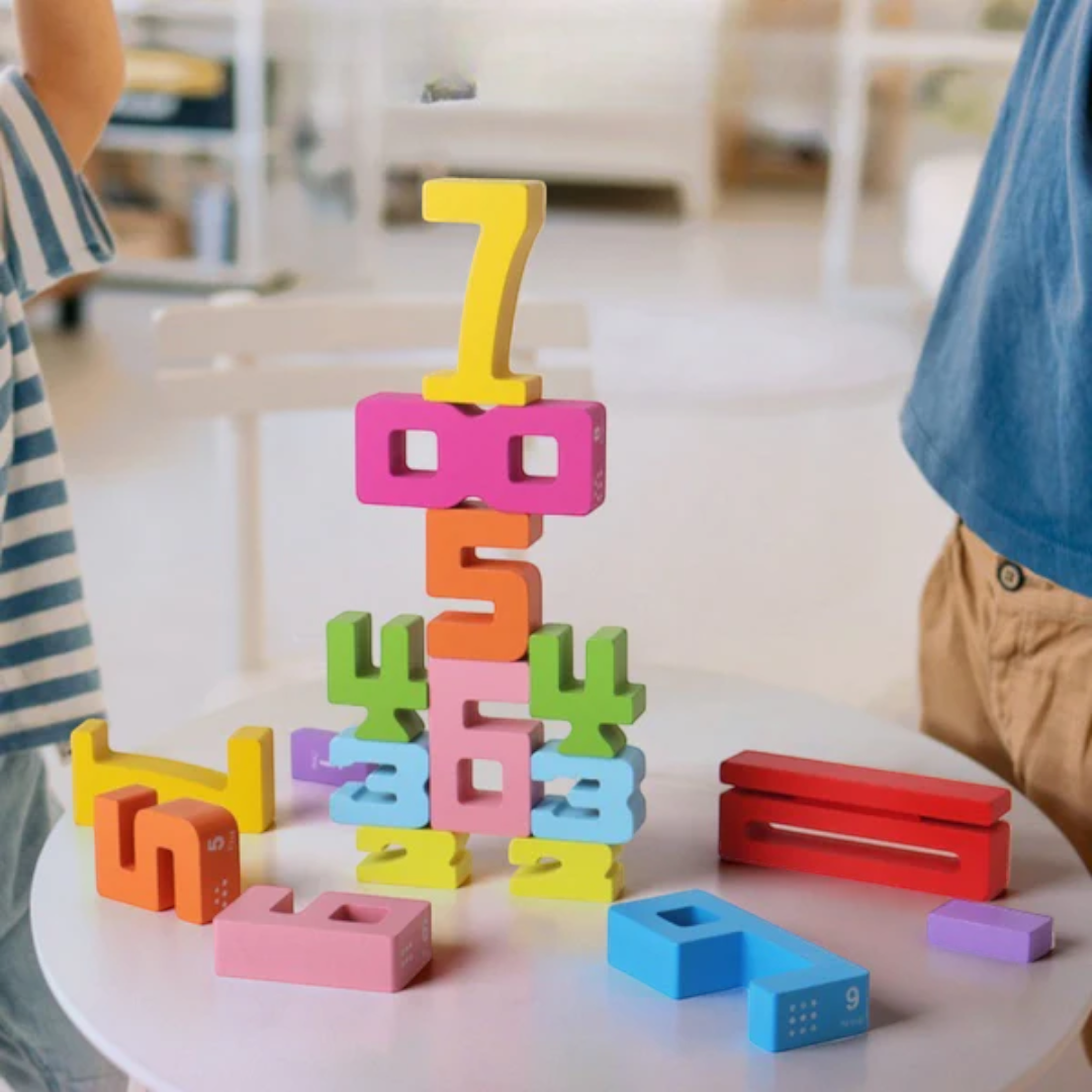 Educational Number Learning Blocks