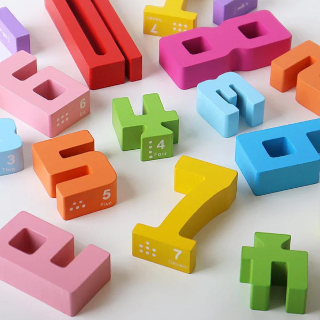 Educational Number Learning Blocks