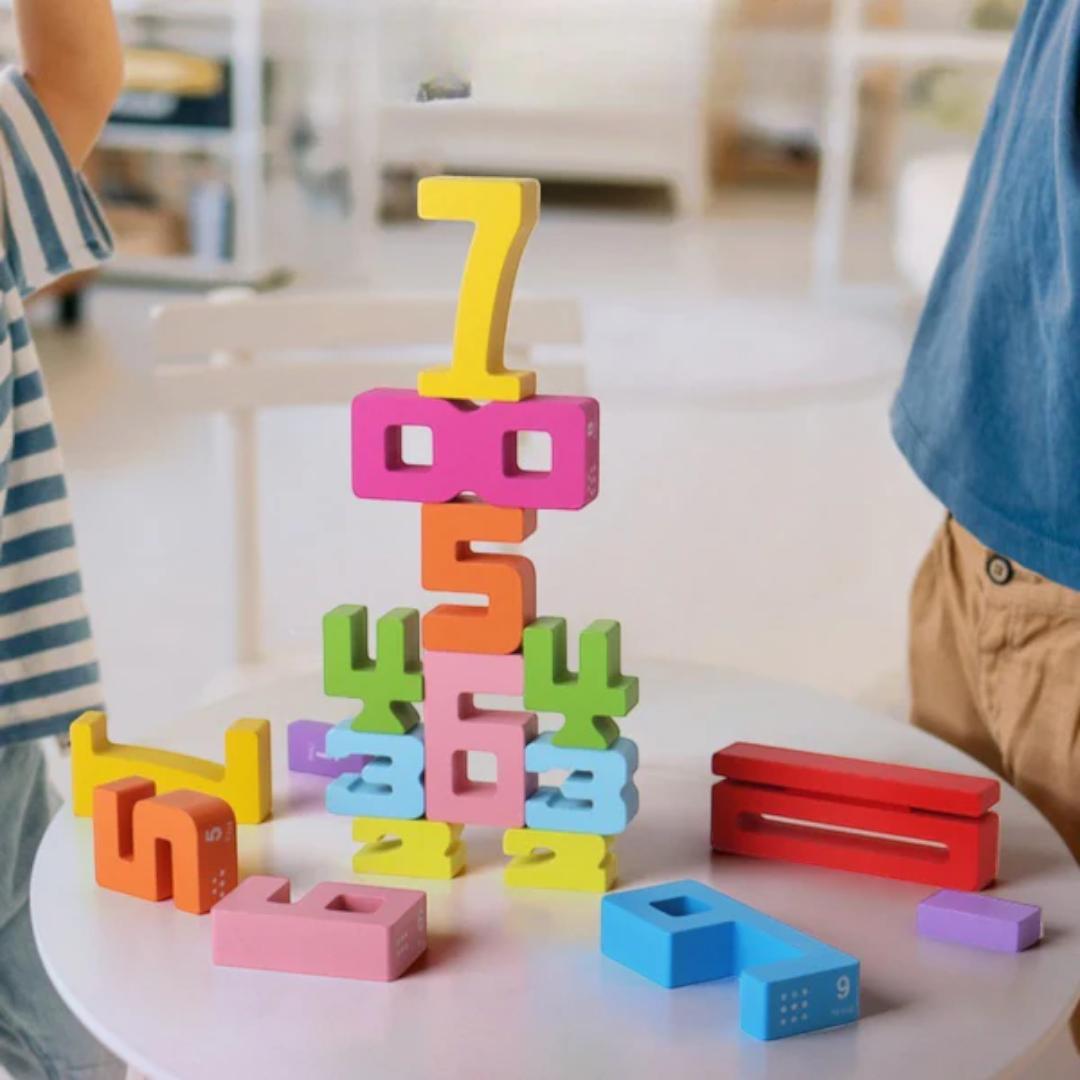 Educational Number Learning Blocks