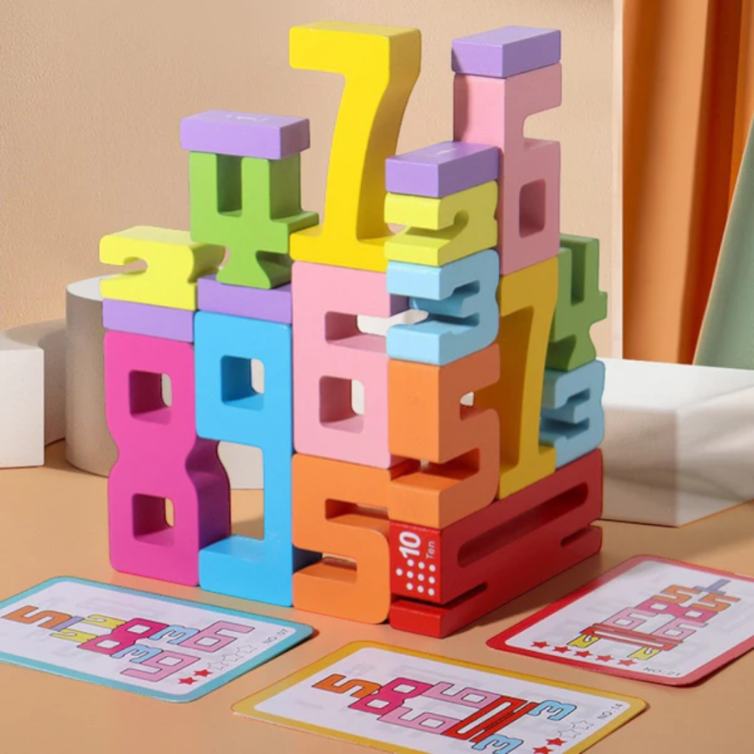 Educational Number Learning Blocks