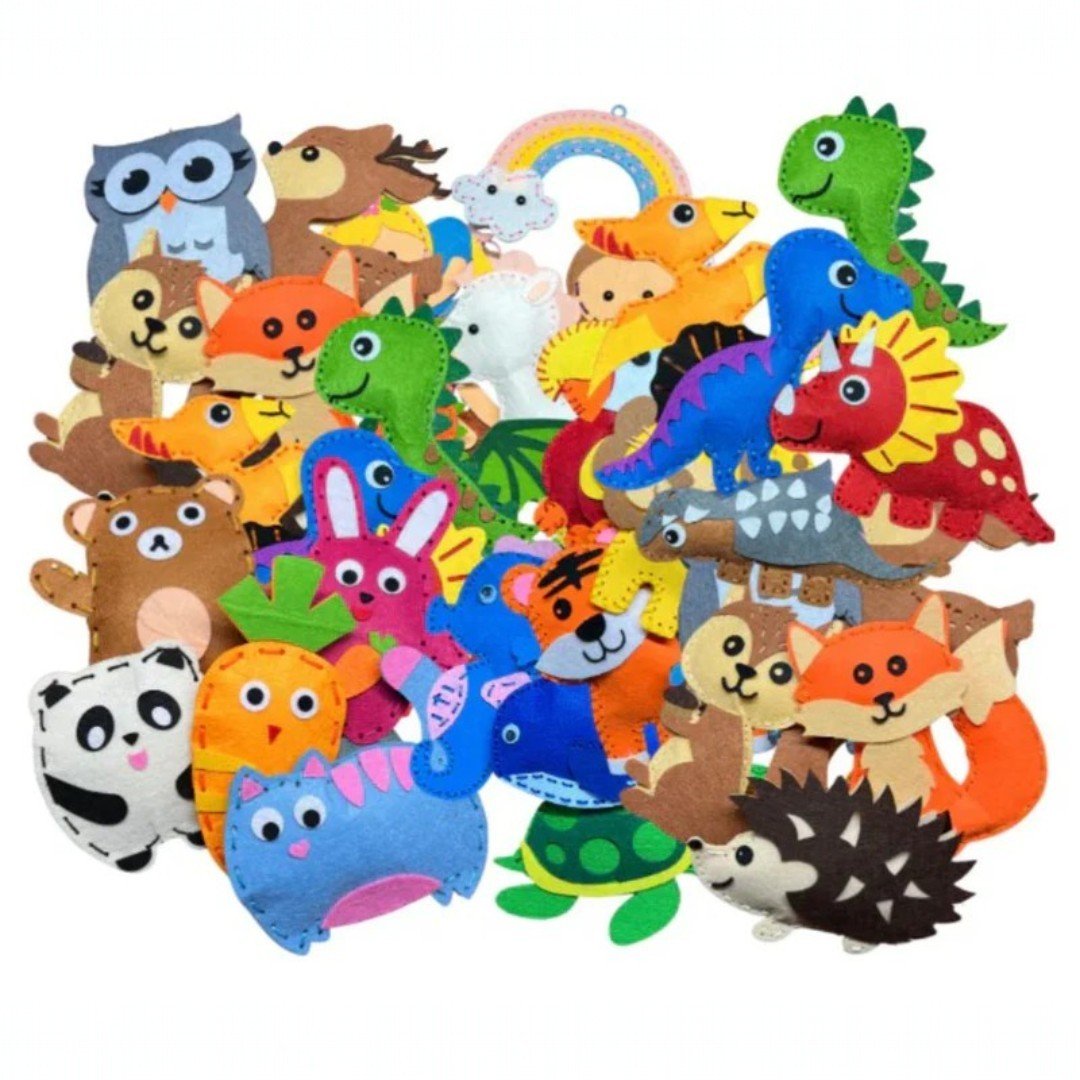 Felt Animal Sewing Kit for Beginners