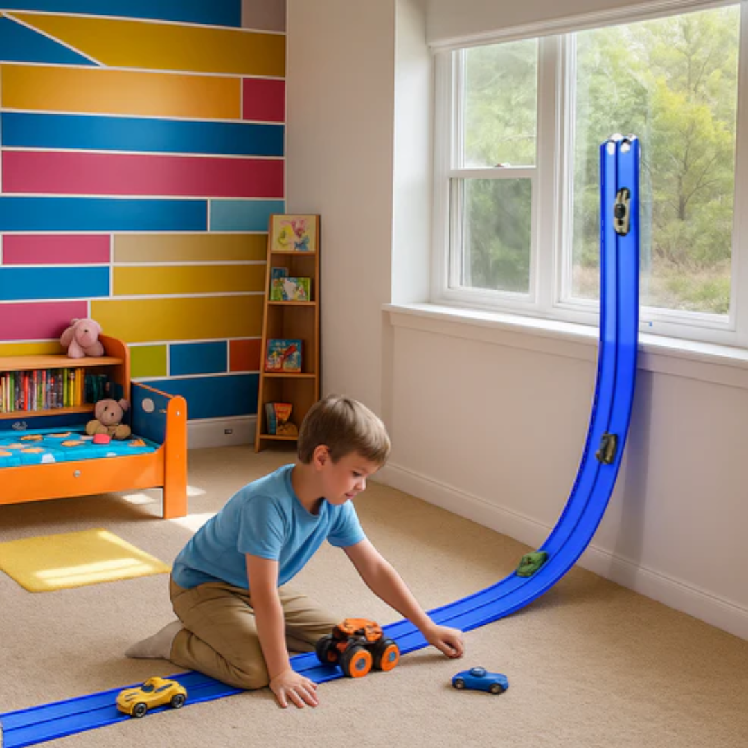 Flexible Racetrack Toy Set