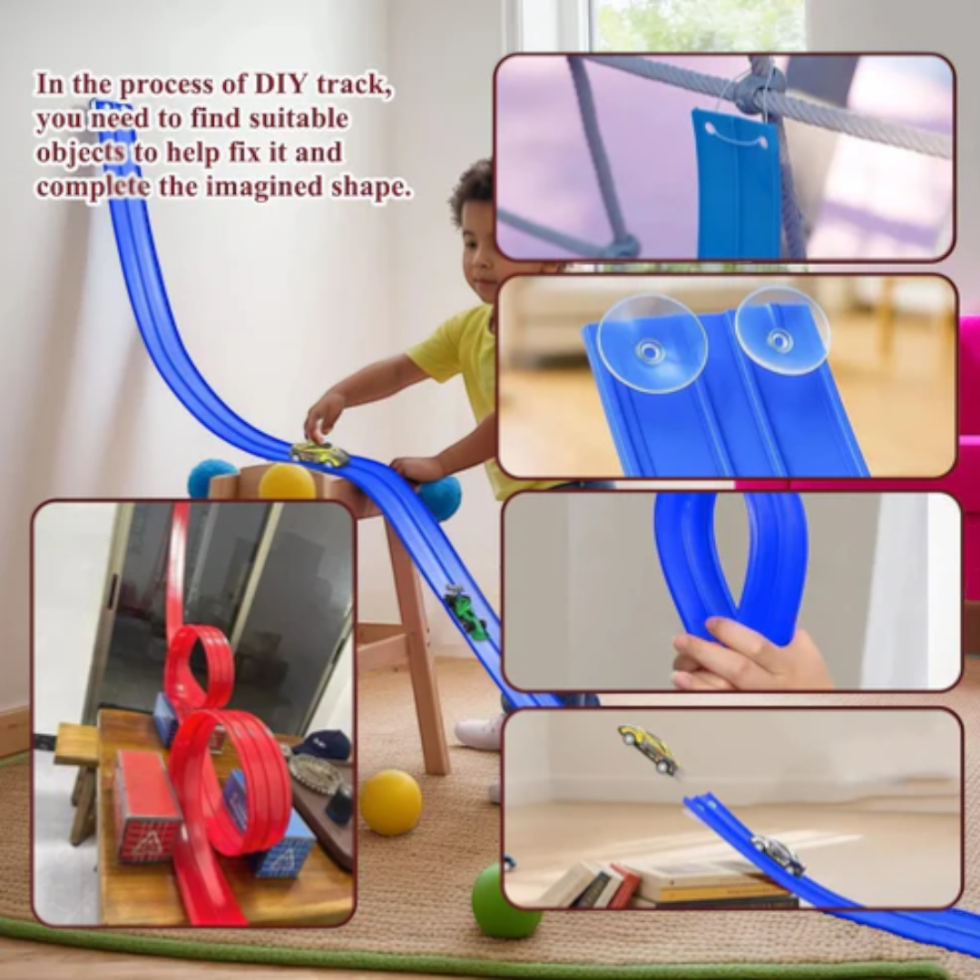 Flexible Racetrack Toy Set