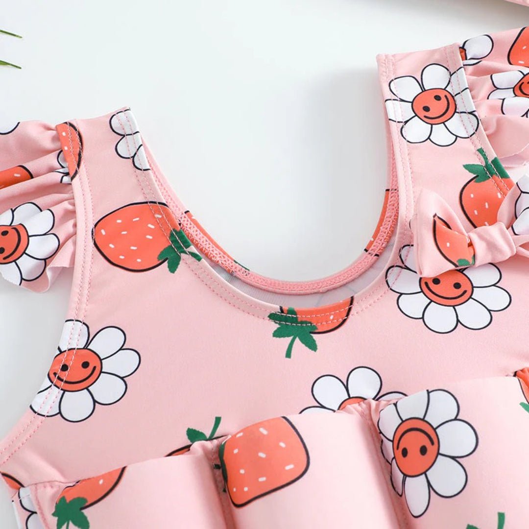 Girls swimsuit detail