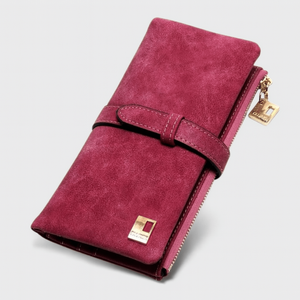 Grand portefeuille pliable fin