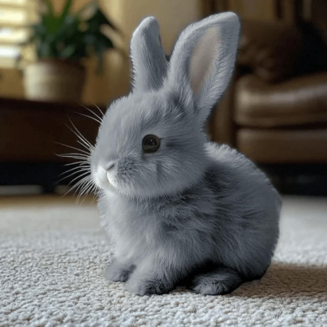 Interactive Bouncing Plush Rabbit Toy