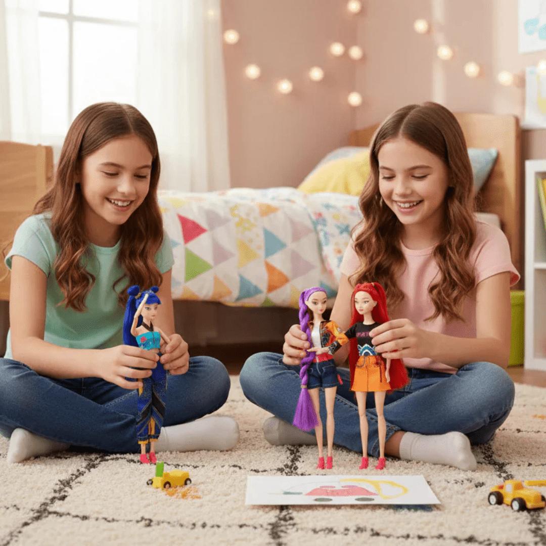 K-Pop Doll Set with Singing Function