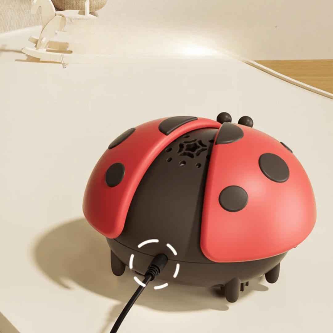 Ladybug Rolling Toy with Floating Ball for Babies