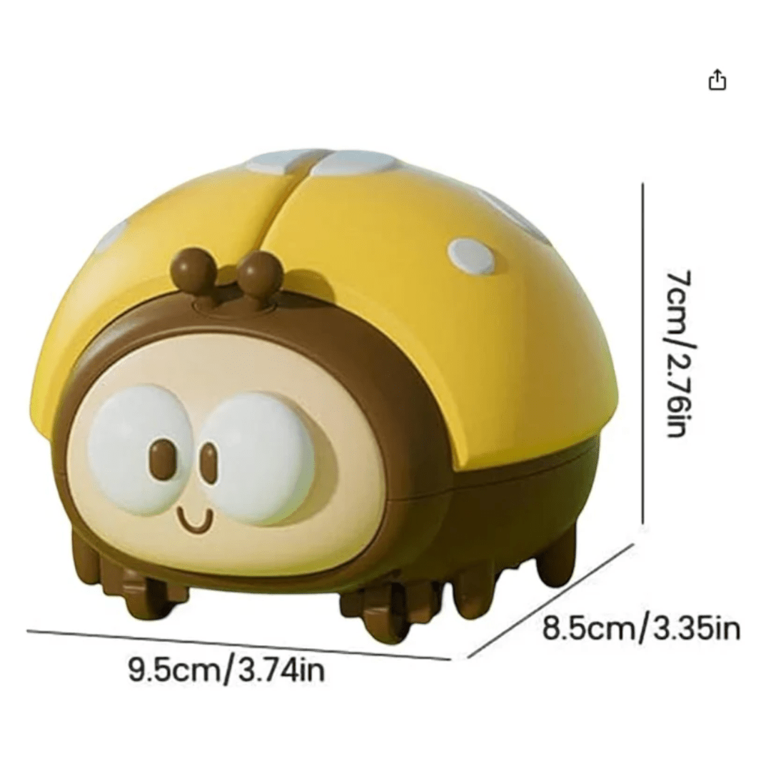 Ladybug Rolling Toy with Floating Ball for Babies