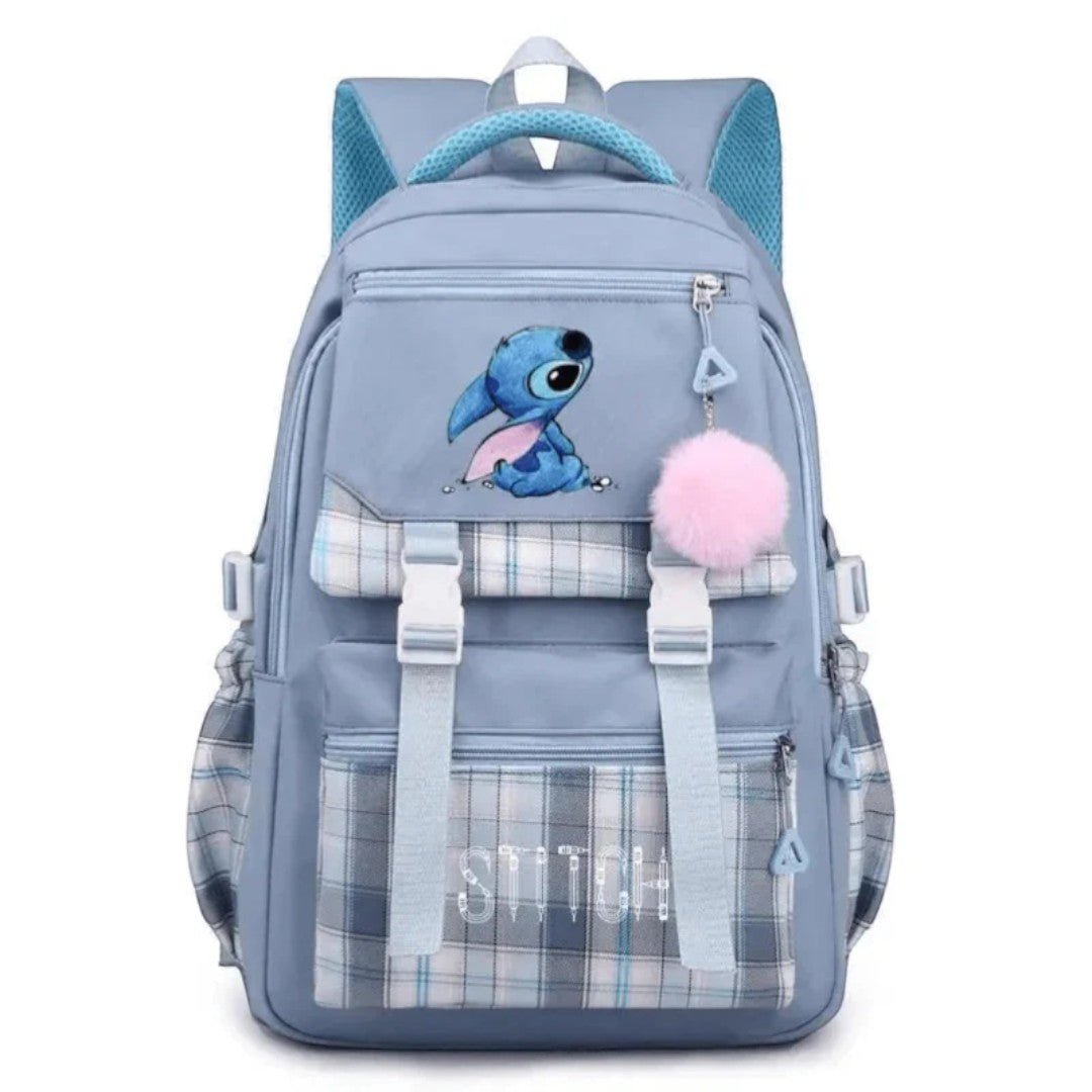 Large capacity school backpack with character design