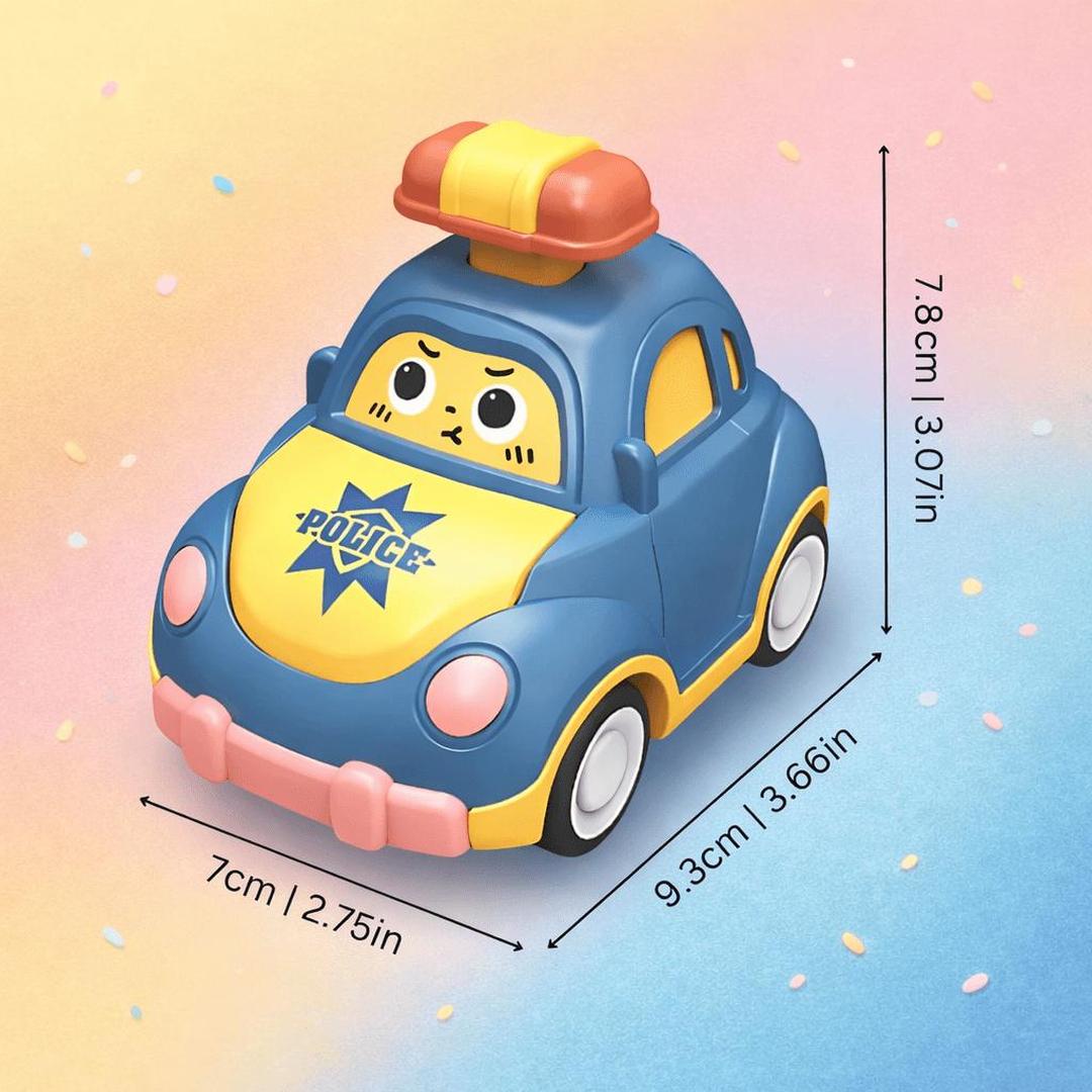 Mini Vehicle Toy Set for Kids Play