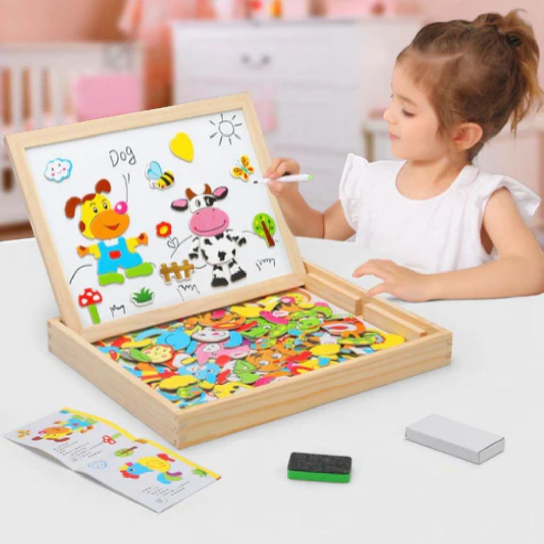 Montessori 2-in-1 Drawing Board Set