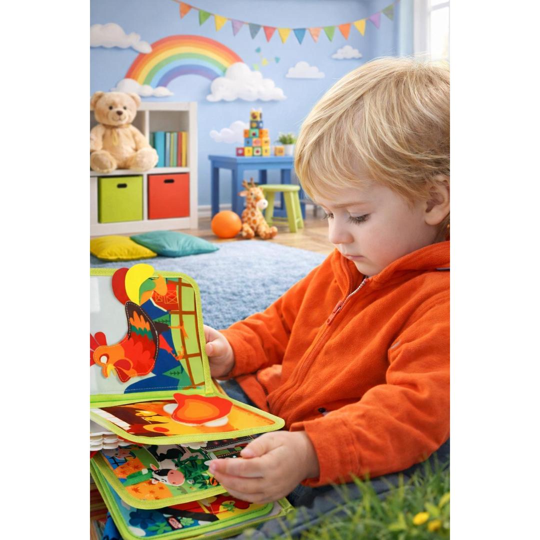 Montessori Farm Story Activity Book