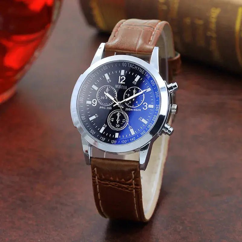 Montre à quartz élégante pour homme