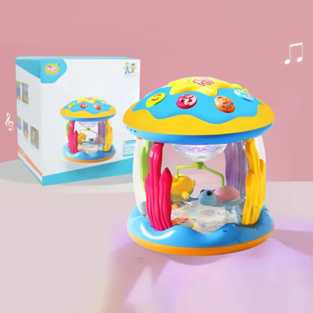 Musical Light Spinning Mill Toy