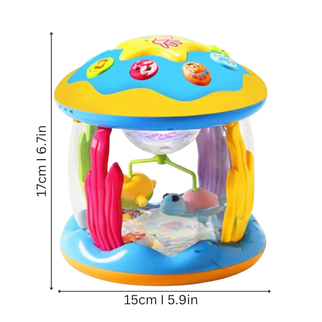 Musical Light Spinning Mill Toy