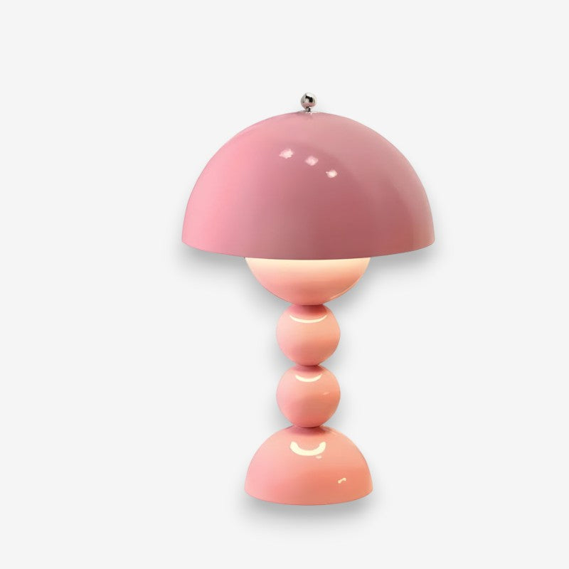 LED Table Lamp Night Light with Floral Shade