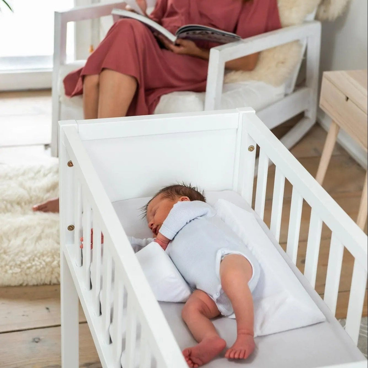 Oreiller anti-roulement pour bébé