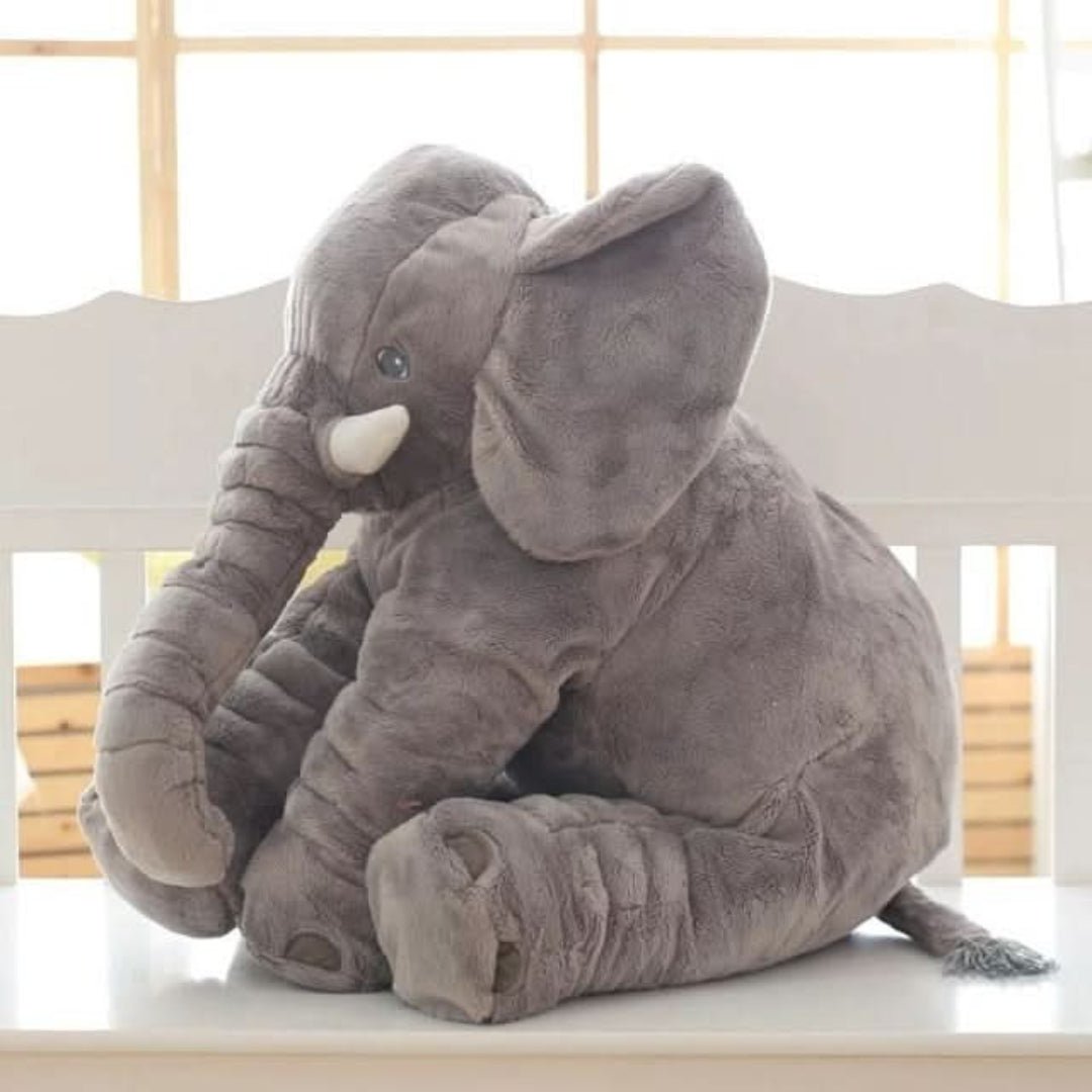 Plush Elephant Pillow