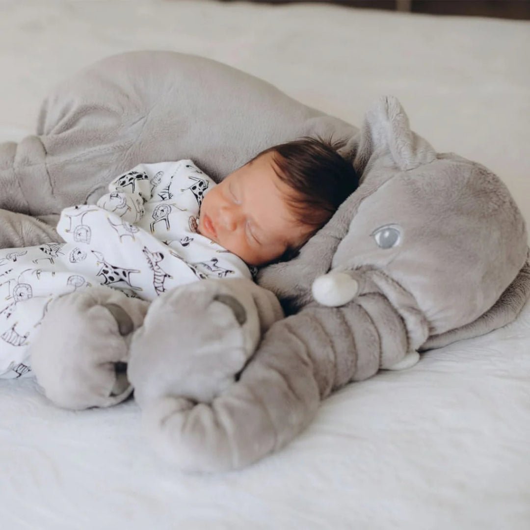 Plush Elephant Pillow