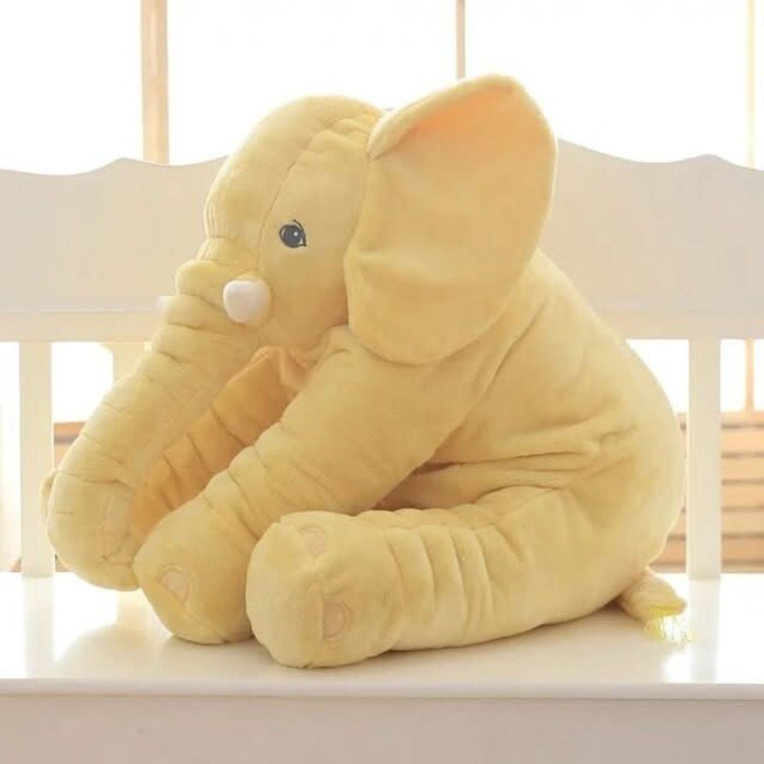 Plush Elephant Pillow
