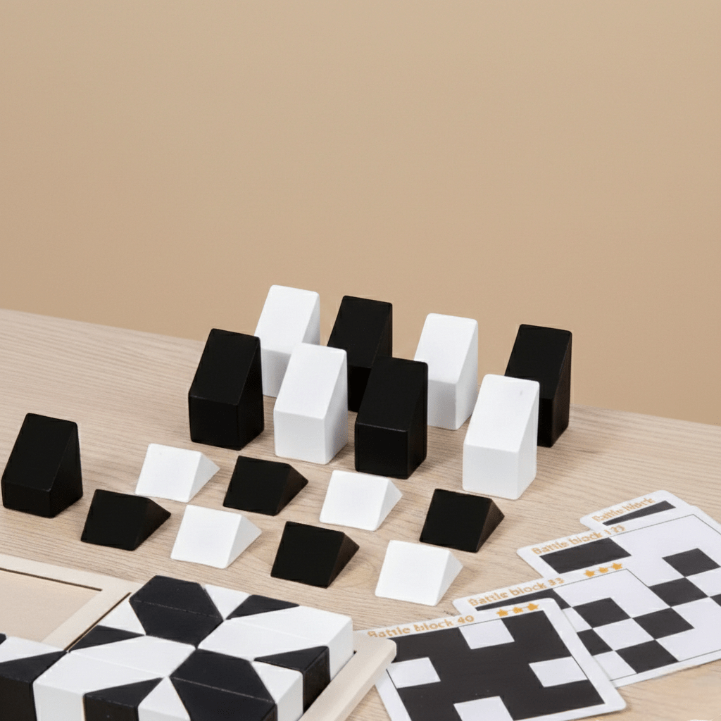 Pocket Size Dual Color Logic Puzzle Game