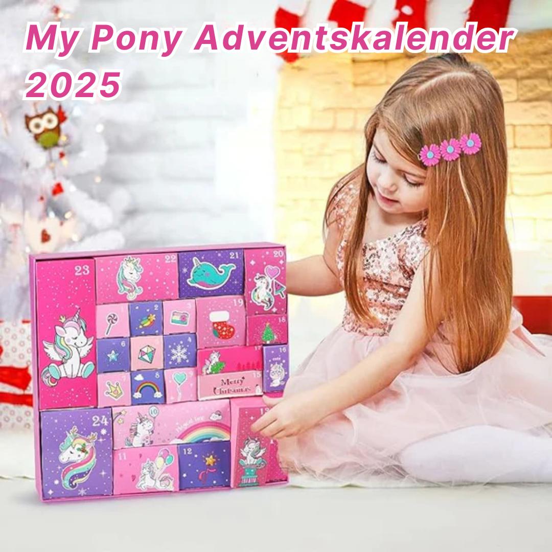 Pony surprise advent calendar detail