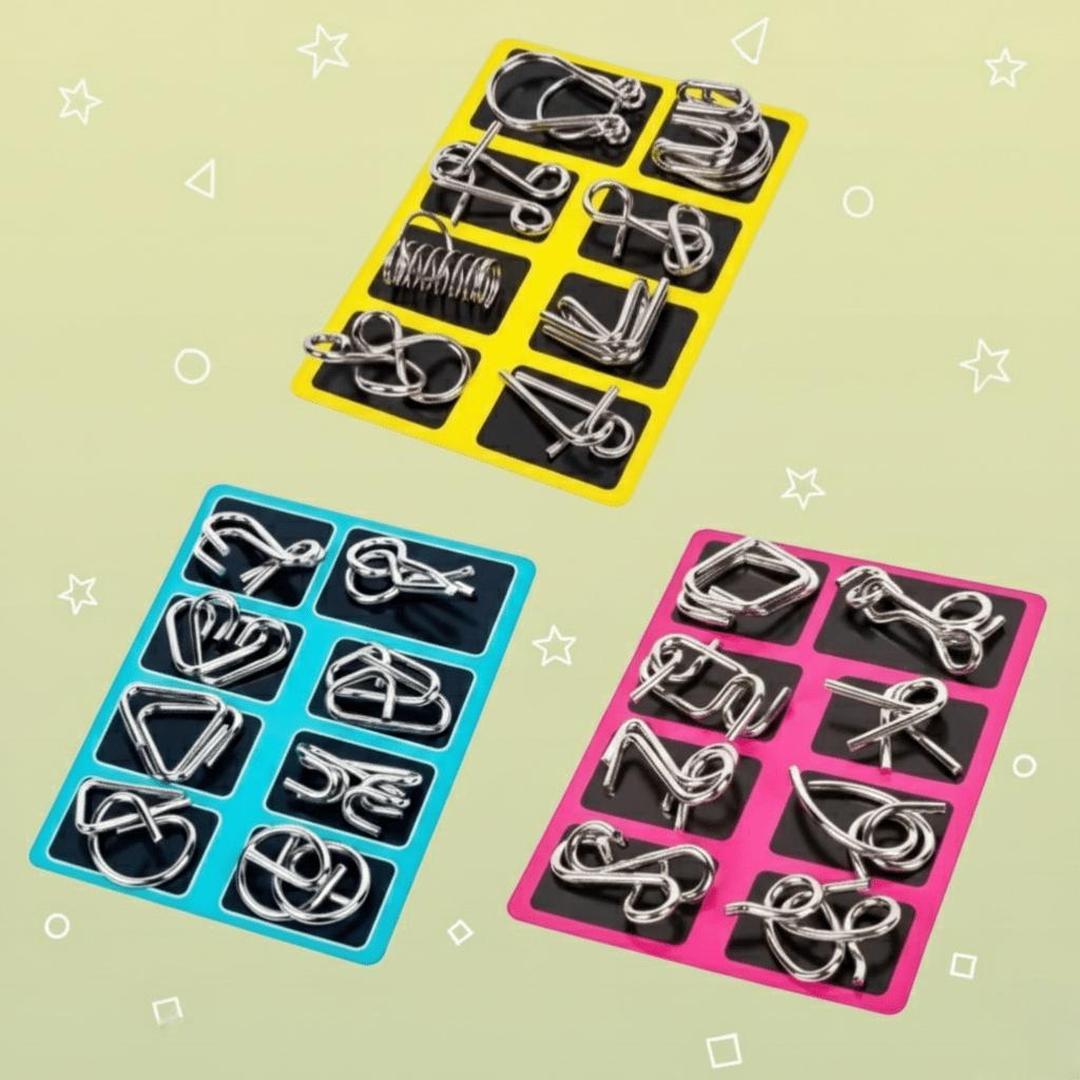 Portable Brain Teaser Puzzle for Kids