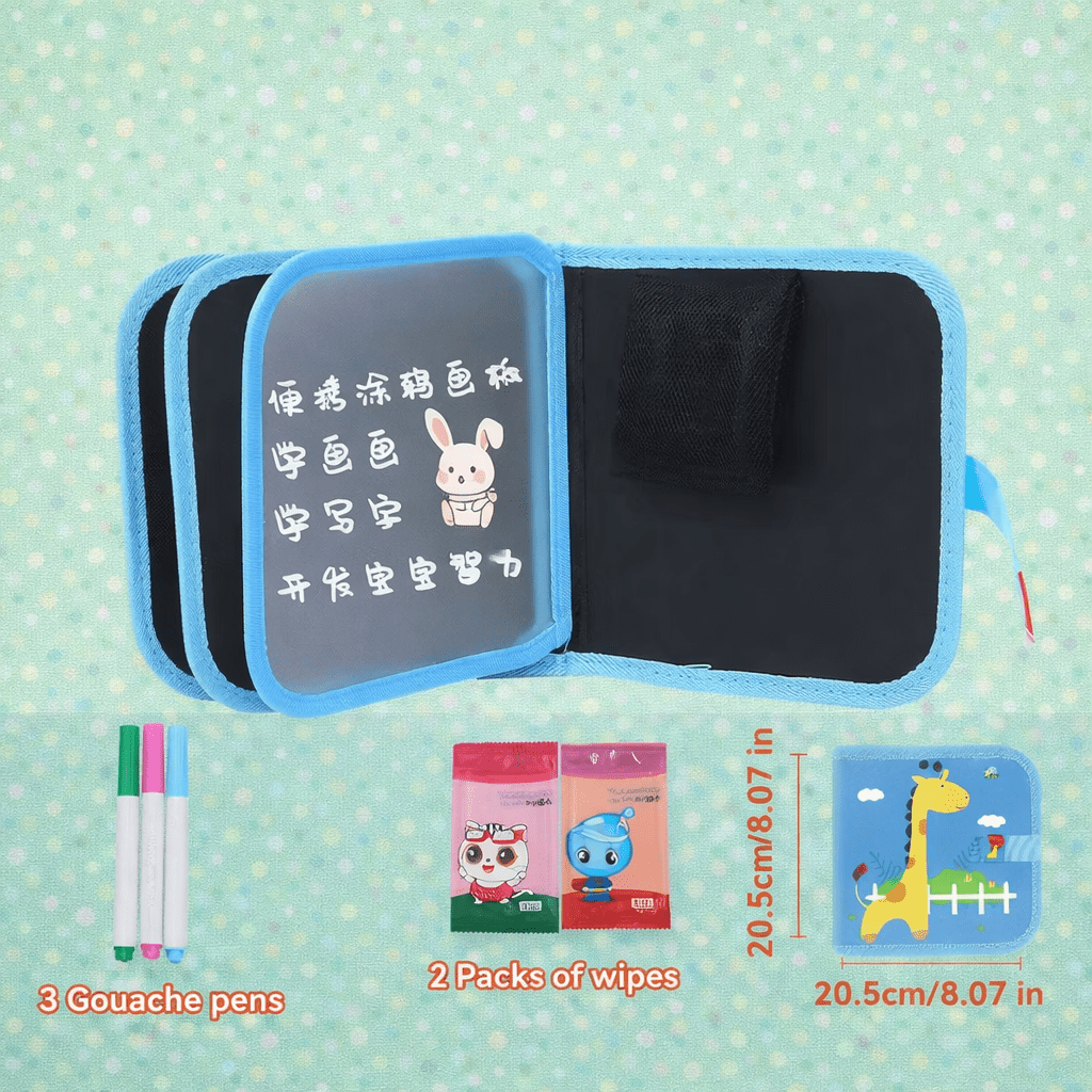 Portable Reusable Drawing Book for Children