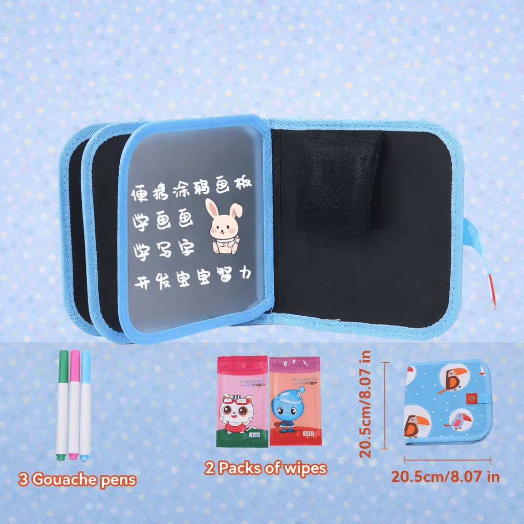 Portable Reusable Drawing Book for Children