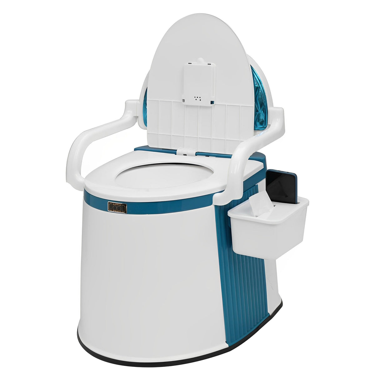 Portable Toilet for Adults & Seniors - 19L Commode