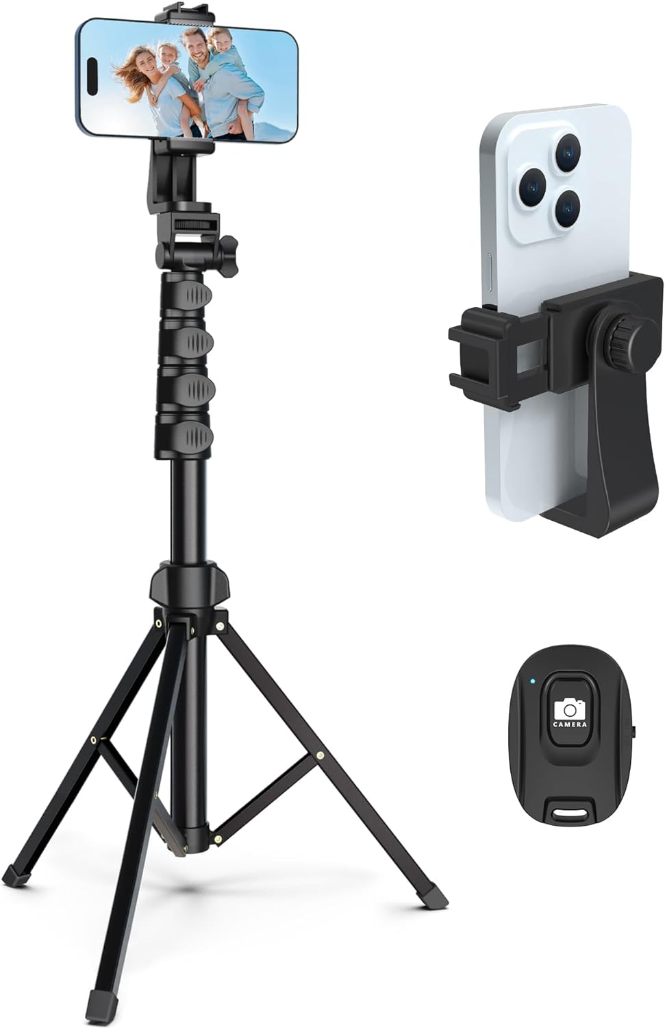 Portable Tripod Mount Stand for Mobile Phone & Camera