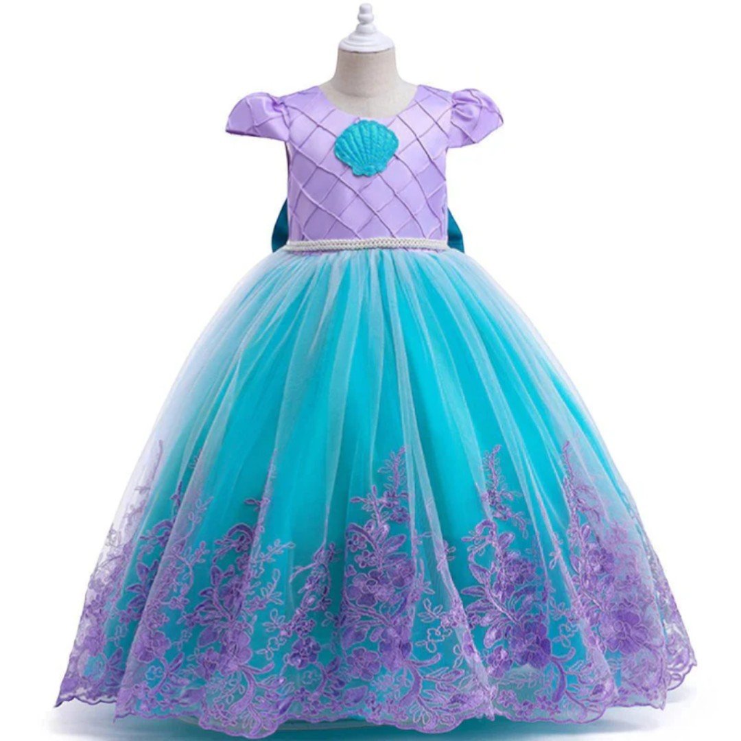 Princess dress costume with light up skirt for kids