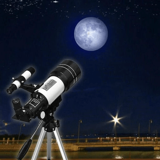 Professional Astronomical Telescope - Moon-Watching with Tripod Table Present - 150x Zoom