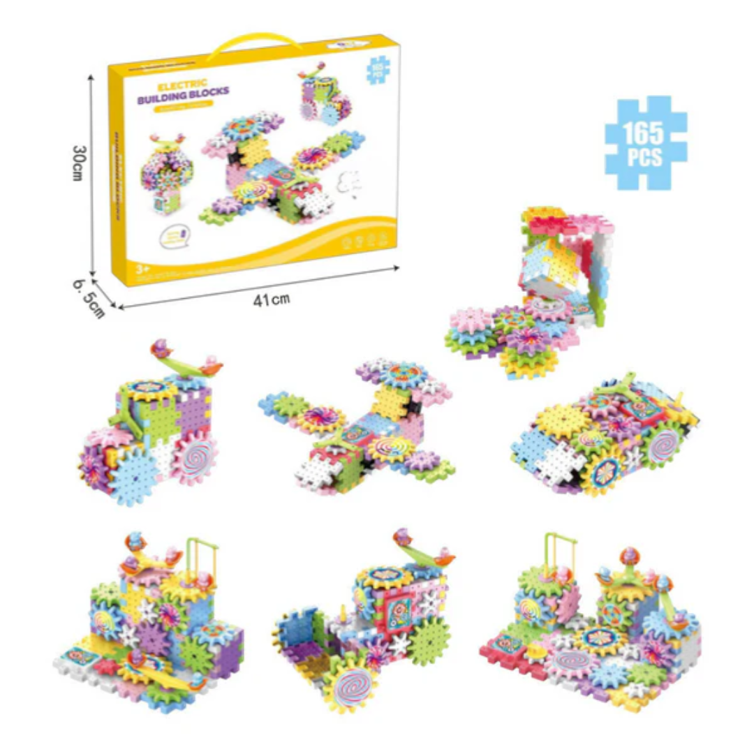 Rotating Montessori Building Block Toy